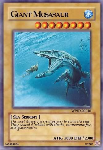 giant mosasaur
